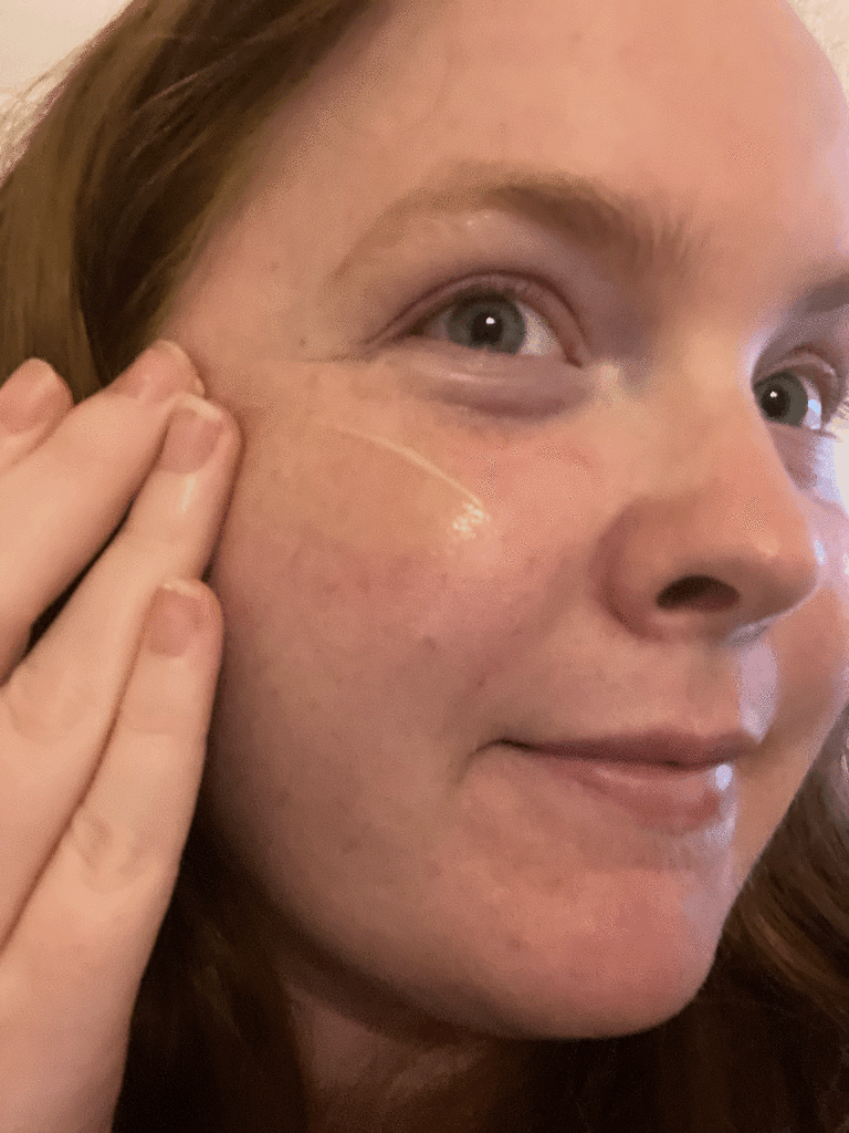 This moisturizer has cleared up some persistently dry areas that no other product has been able to fix for years. It's very gentle for someone with sensitive skin like myself. The smell is absolutely delicious too! This is going to become an essential product in my skincare routine.